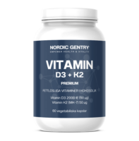 Vitamin D3+K2 (60 kapslar)