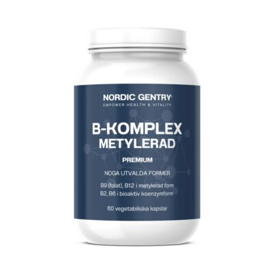 B-komplex Metylerad (60 kapslar)